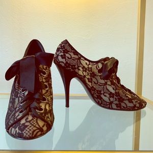Lace heels